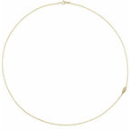 Off-Center Angel Wing Necklace