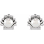 Pearl Shell Earrings - Image 2