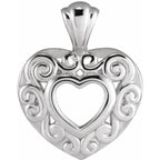 Pierced Heart Pendant