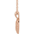 Pierced Heart Necklace - Image 2