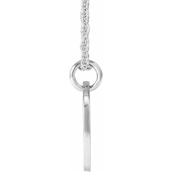 Script Initial Necklace - Image 3
