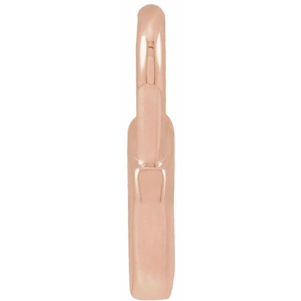 Engravable Lock Pendant - Image 2