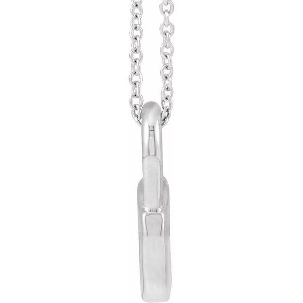 Engravable Lock Necklace - Image 2