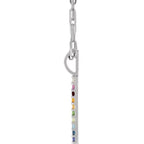 Rainbow Bar Necklace or Charm/Pendant - Image 2