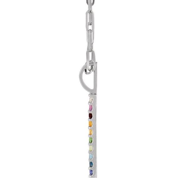 Rainbow Bar Necklace or Charm/Pendant - Image 2