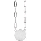 Engravable Disc Necklace