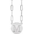 Engravable Disc Necklace - Image 3