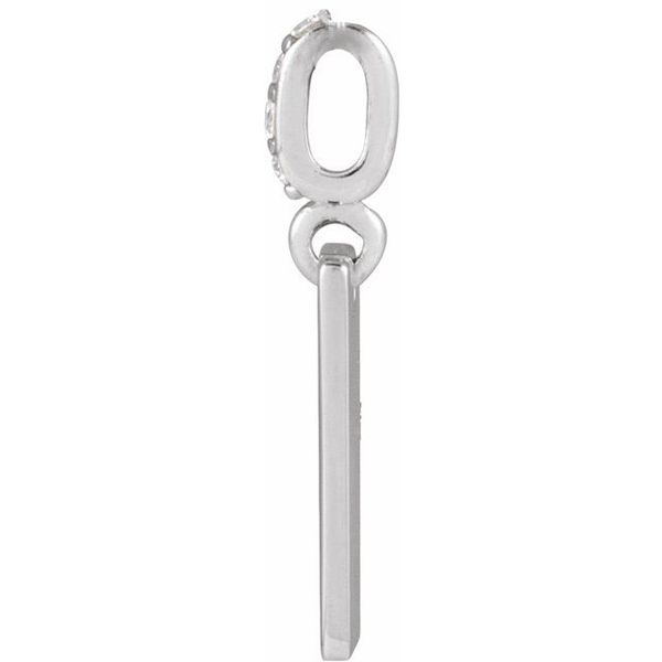 Engravable Accented Pendant - Image 2