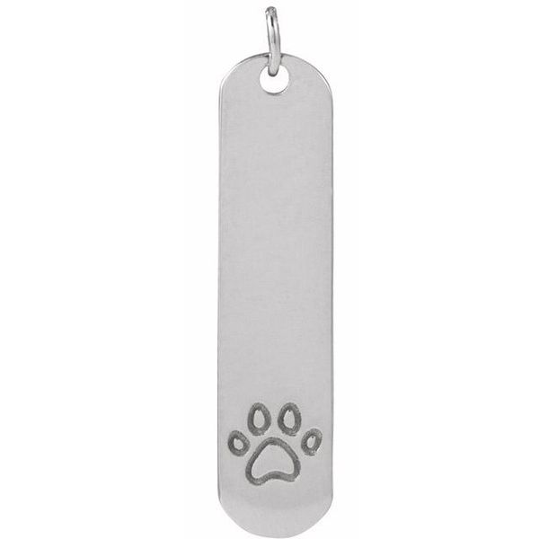 Engravable Bar Pendant
