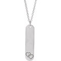 Engravable Bar Necklace