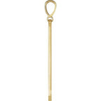 Engravable Accented Bar Necklace or Charm/Pendant - Image 2