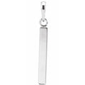 Engravable Bar Pendant
