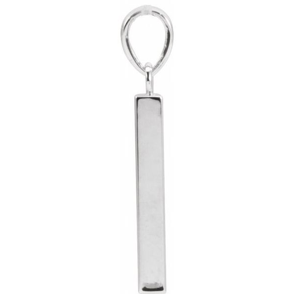 Engravable Bar Pendant - Image 2