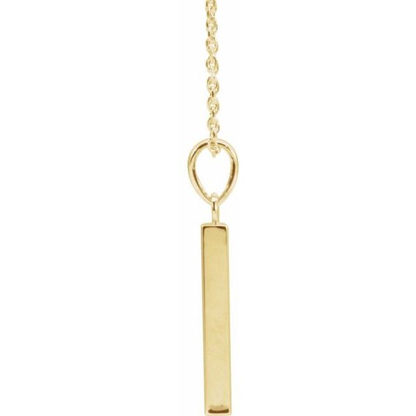 Engravable Bar Necklace - Image 2