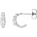 Graduated Hoop Earrings