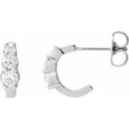 Graduated Hoop Earrings