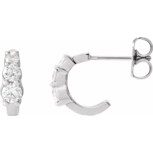 Graduated Hoop Earrings