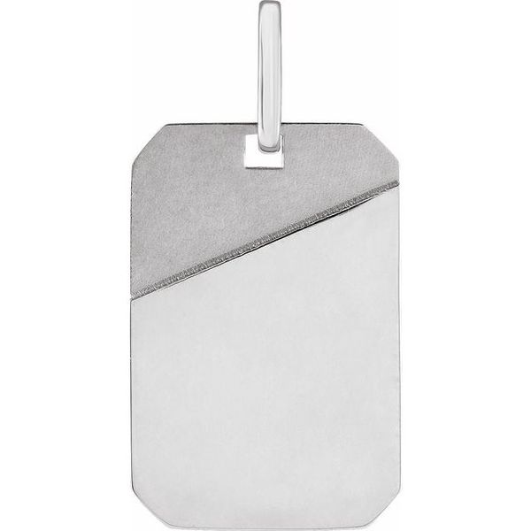 Engravable Dog Tag Pendant