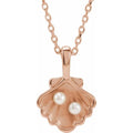 Pearl Shell Family Charm/Pendant