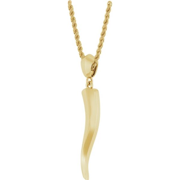 Italian Horn Necklace - Image 2