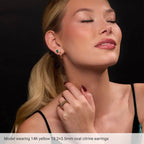Accented Hoop Earrings - Image 3