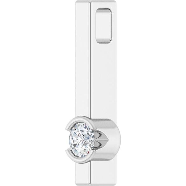Solitaire Bar Pendant - Image 3