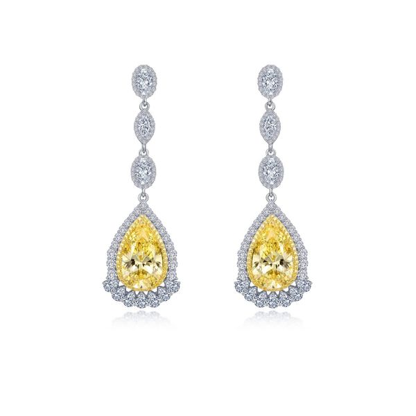 Regal Statement Drop Earrings