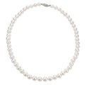 14KT Gold Crown Freshwater Pearl Strand Necklace