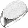 Oval Signet Ring