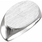 Oval Signet Ring