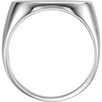 Oval Signet Ring - Image 2