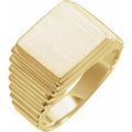 Rectangle Signet Ring