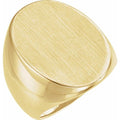Oval Signet Ring