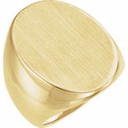 Oval Signet Ring