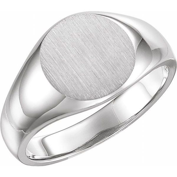 Round Signet Ring