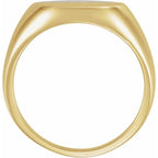 Round Signet Ring - Image 2