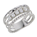 14KT White Gold Ring