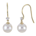 14KT Yellow Gold Freshwater Pearl Earring