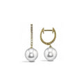 14KT Yellow Gold Freshwater Pearl Earring