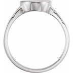 Oval Signet Ring - Image 4