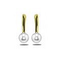 14KT Yellow Gold Freshwater Pearl Earring
