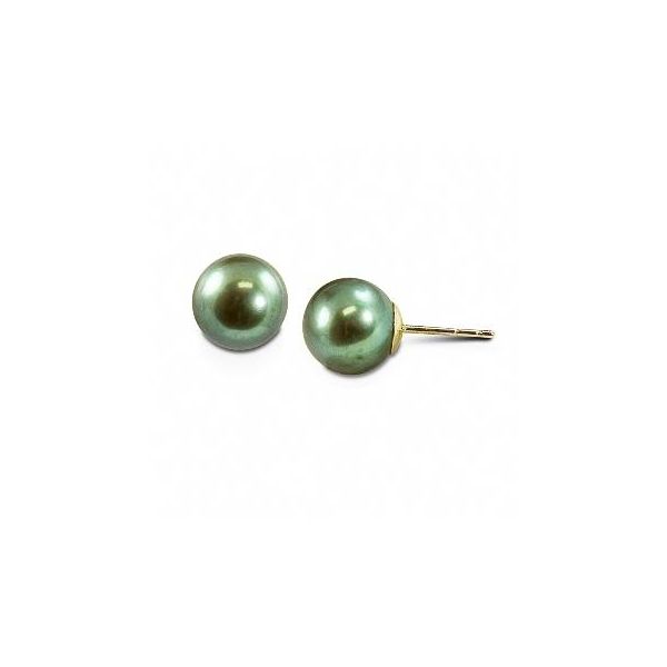 14KT Yellow Gold Freshwater Pearl Earring