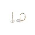 14KT Yellow Gold Akoya Pearl Earring