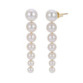 14KT Yellow Gold Freshwater Pearl Earring