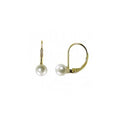 14KT Yellow Gold Akoya Pearl Earring