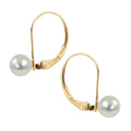 14KT Yellow Gold Freshwater Pearl Earring