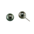 14KT White Gold Tahitian Pearl Earring
