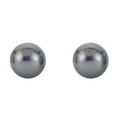 14KT White Gold Tahitian Pearl Earring