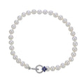 14KT White Gold Freshwater Pearl Bracelet