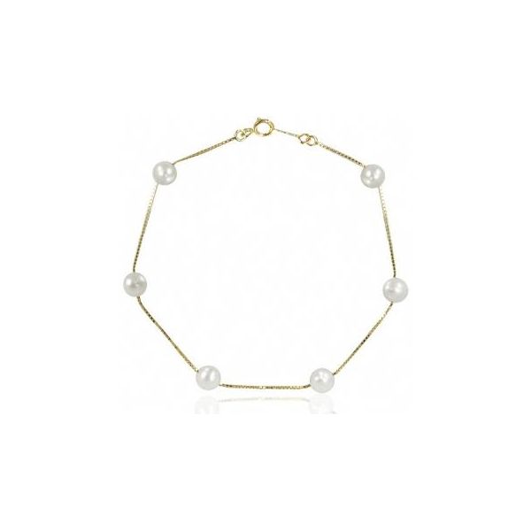 14KT Yellow Gold Freshwater Bracelet